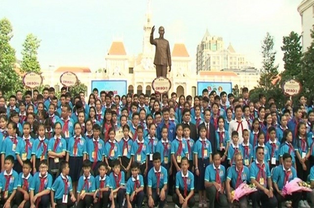 Vietnam, Laos, Cambodia children meet for cultural exchange - ảnh 1